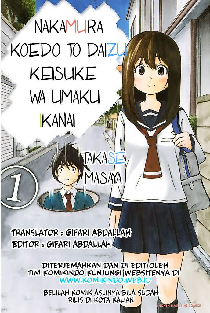Nakamura Koedo to Daizu Keisuke wa Umakuikanai Chapter 06 Bahasa Indonesia