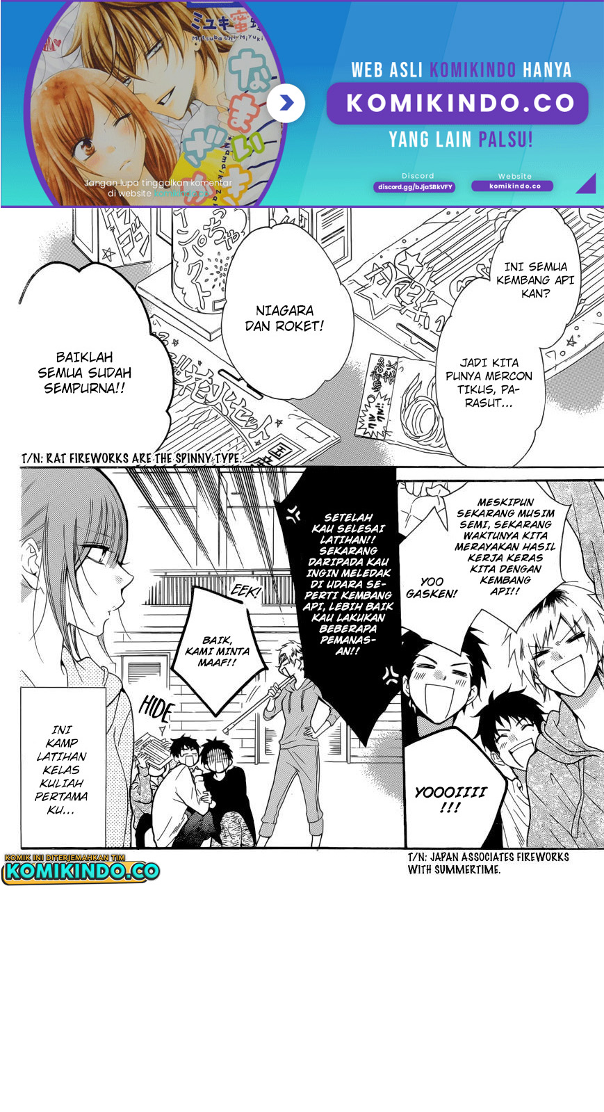 Namaikizakari. Chapter 90 Bahasa Indonesia