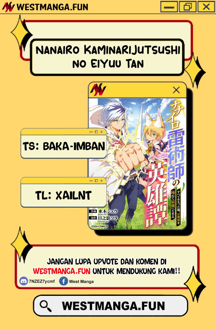 Nanairo Raijyutsushi no Eiyutan Chapter 17 Bahasa Indonesia