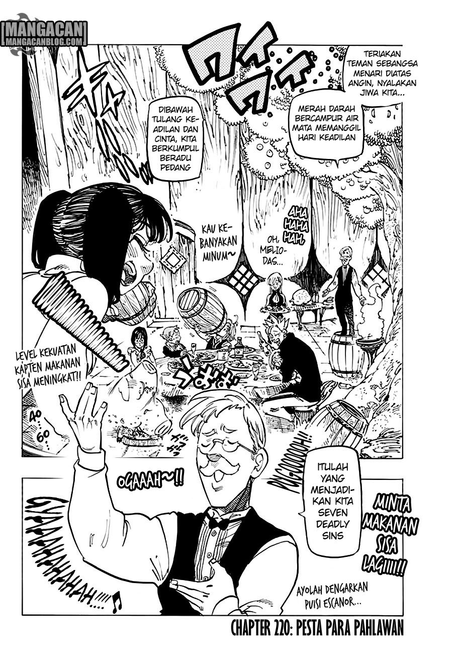 Nanatsu no Taizai Chapter 220