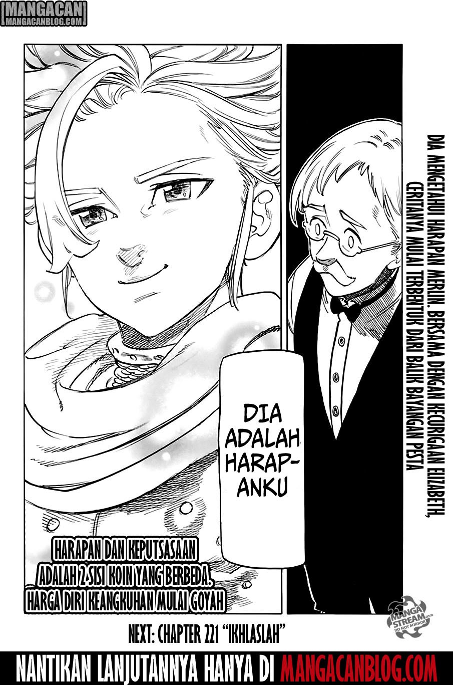 Nanatsu no Taizai Chapter 220