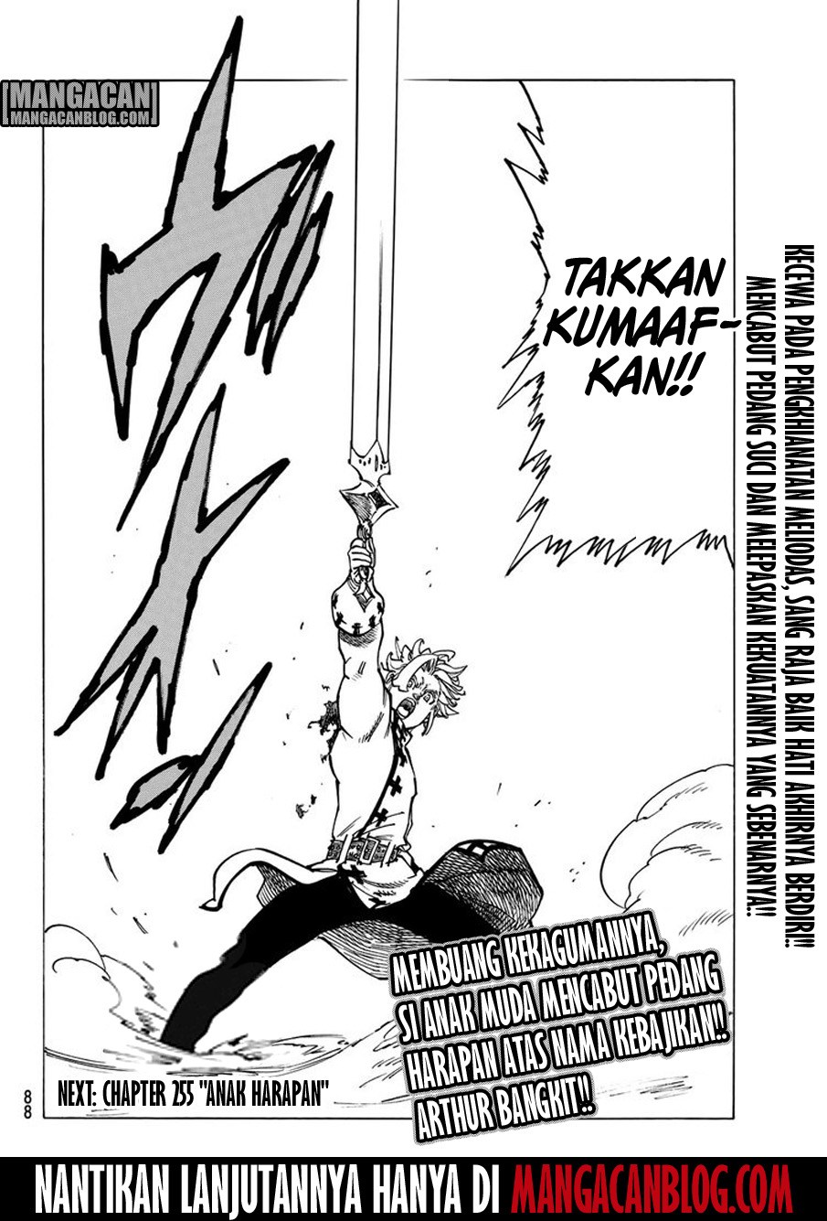 Nanatsu no Taizai Chapter 254 Bahasa Indonesia