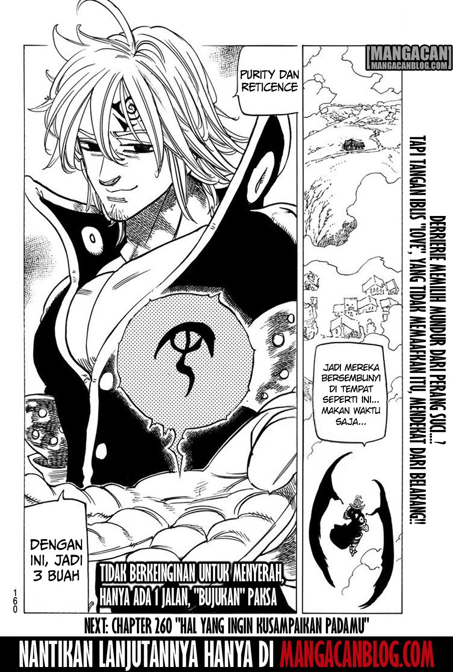 Nanatsu no Taizai Chapter 259 Bahasa Indonesia