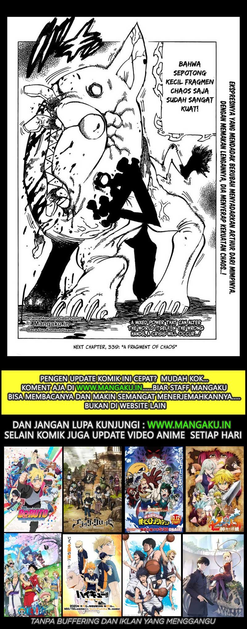 Nanatsu no Taizai chapter 338