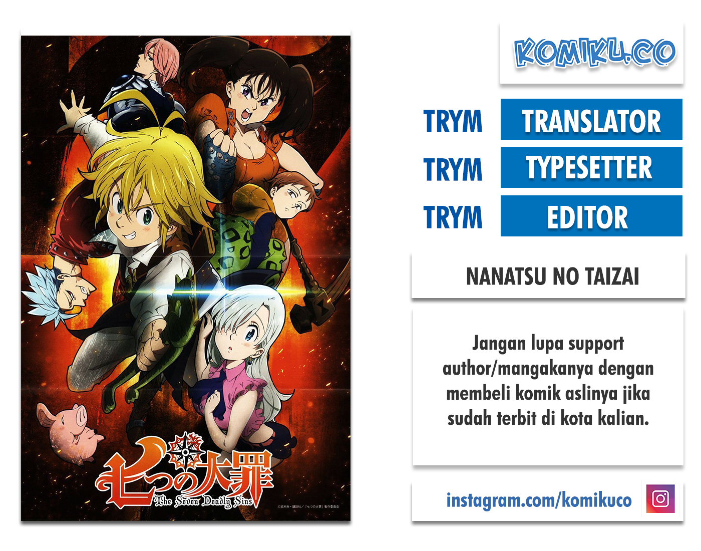 Nanatsu no Taizai chapter 345