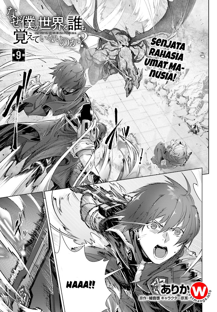 Naze Boku no Sekai wo Daremo Oboeteinai no ka? chapter 9