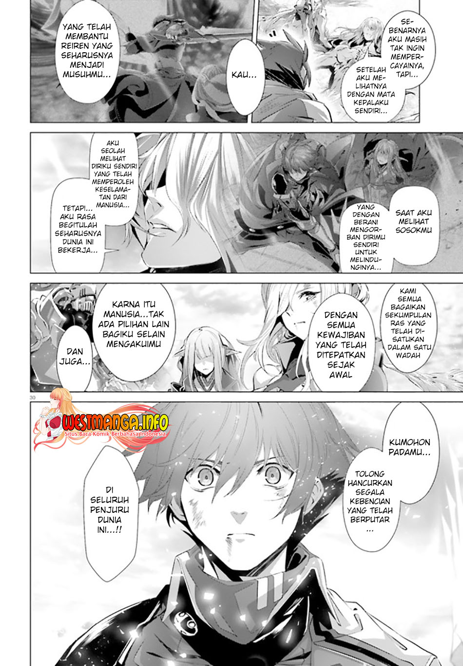 Naze Boku no Sekai wo Daremo Oboeteinai no ka? Chapter 30.3 Bahasa Indonesia