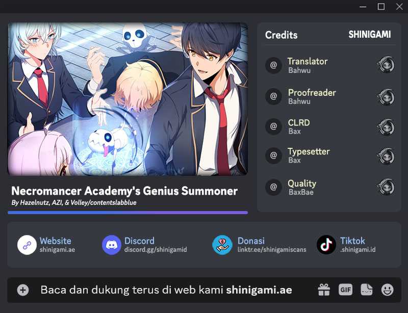 Necromancer Academy’s Genius Summoner chapter 35