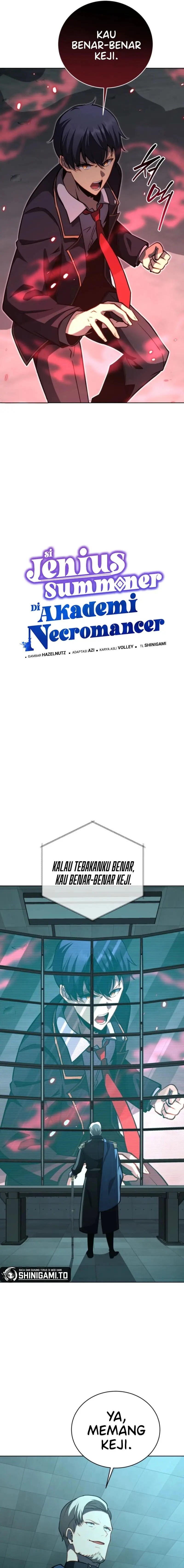 Necromancer Academy’s Genius Summoner Chapter 188 Bahasa Indonesia