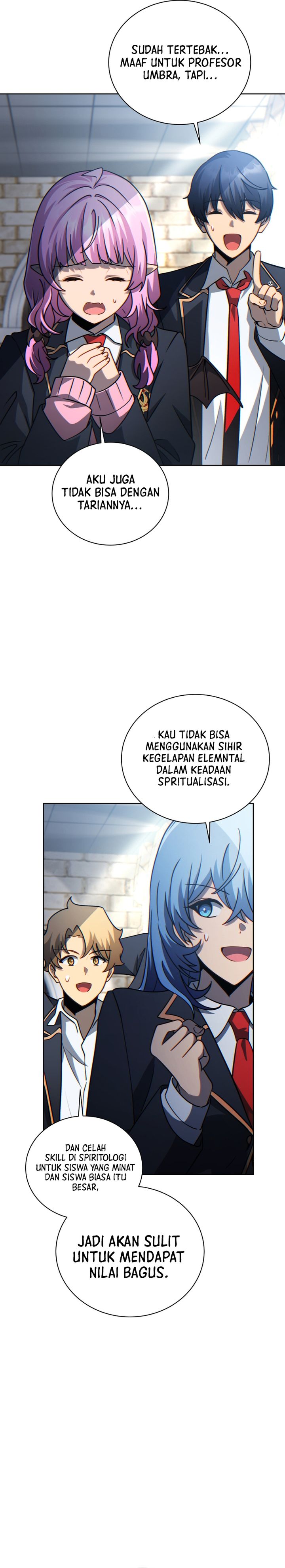 Necromancer Academy’s Genius Summoner Chapter 195 Bahasa Indonesia