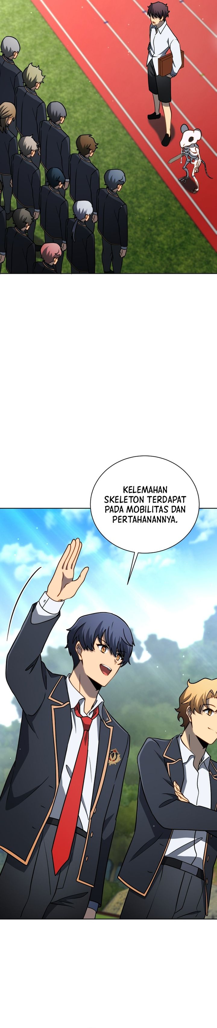 Necromancer Academy’s Genius Summoner Chapter 195 Bahasa Indonesia