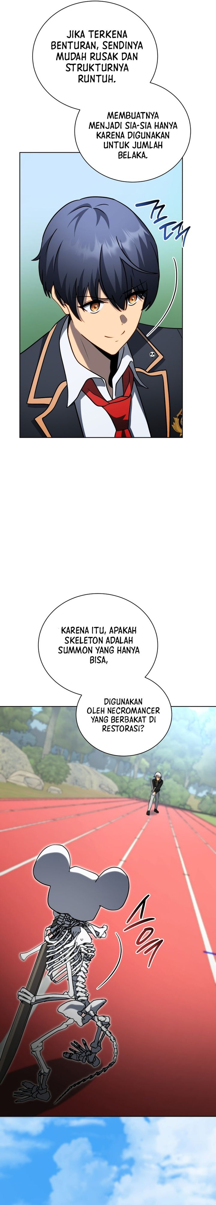 Necromancer Academy’s Genius Summoner Chapter 195 Bahasa Indonesia