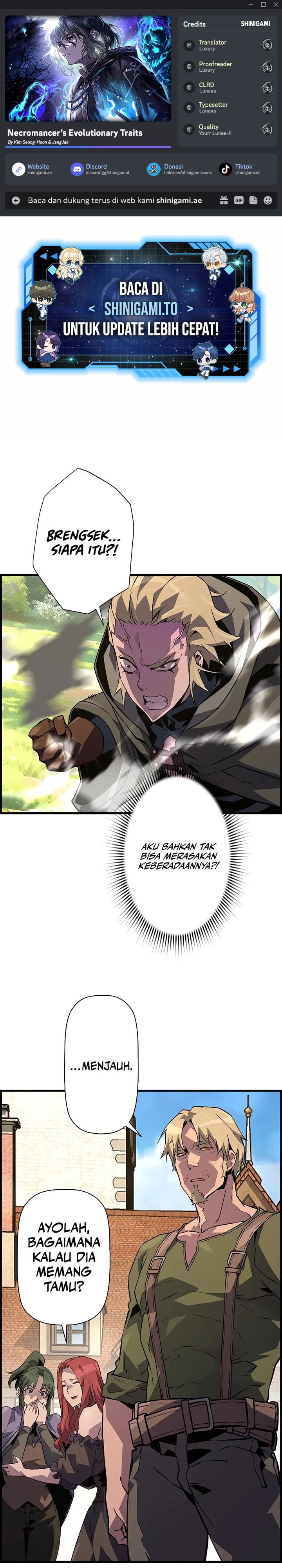 Necromancer’s Evolutionary Traits Chapter 91 Bahasa Indonesia