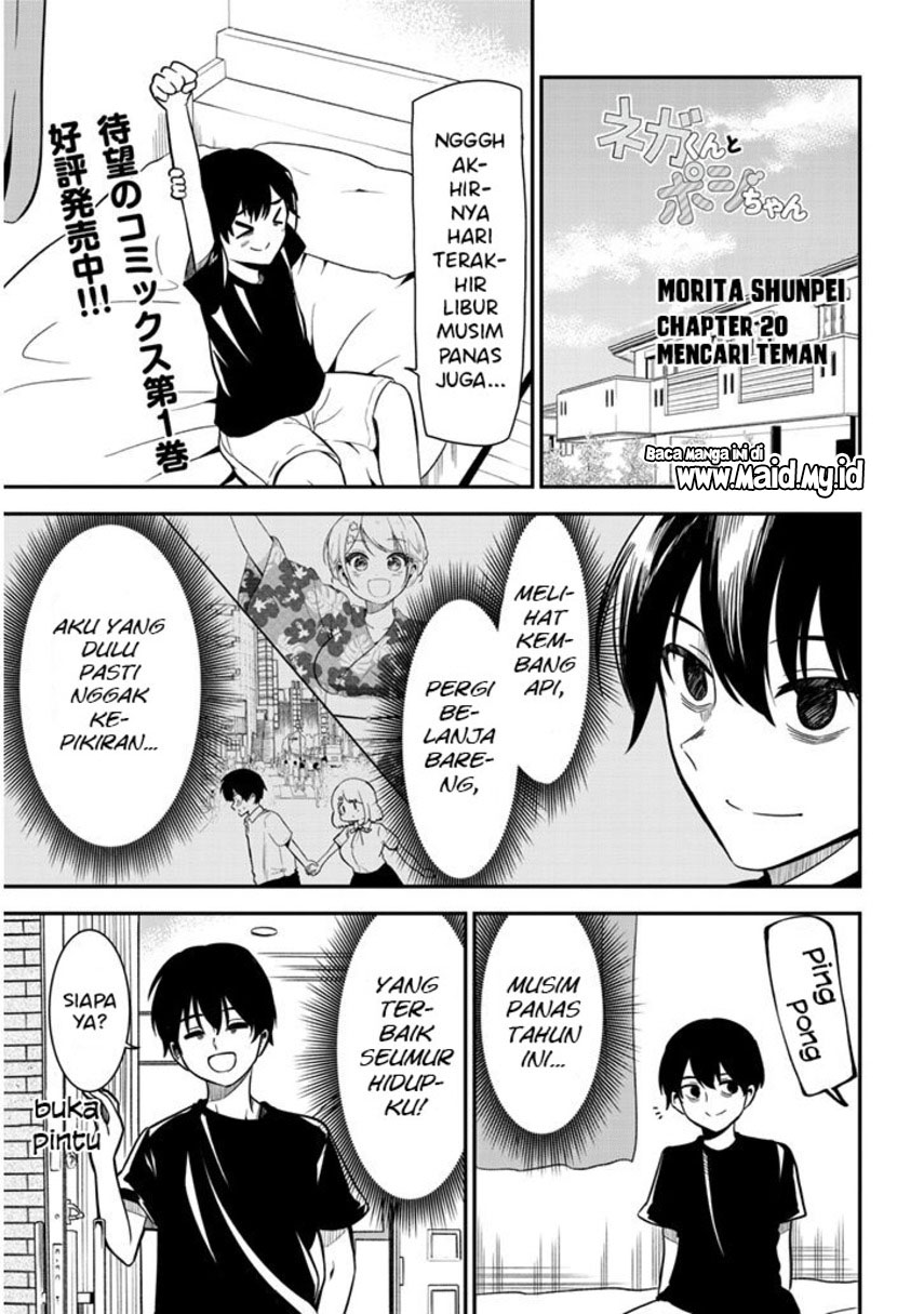 Nega-kun and Posi-chan Chapter 20 Bahasa Indonesia