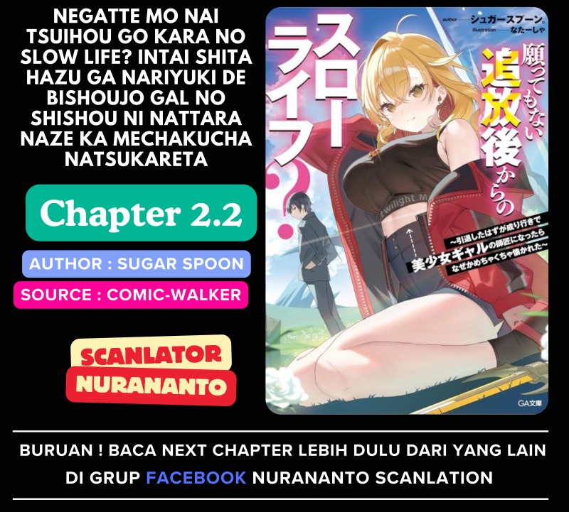 Negatte mo Nai Tsuihou Go kara no Slow Life? Intai Shita Hazu ga Nariyuki de Bishoujo Gal no Shishou ni Nattara Naze ka Mechakucha Natsukareta chapter 2