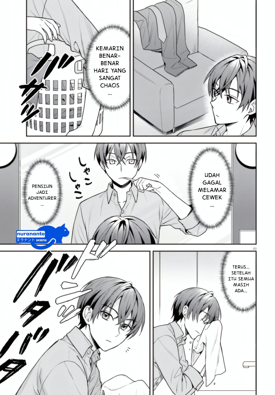 Negatte mo Nai Tsuihou Go kara no Slow Life? Intai Shita Hazu ga Nariyuki de Bishoujo Gal no Shishou ni Nattara Naze ka Mechakucha Natsukareta chapter 4