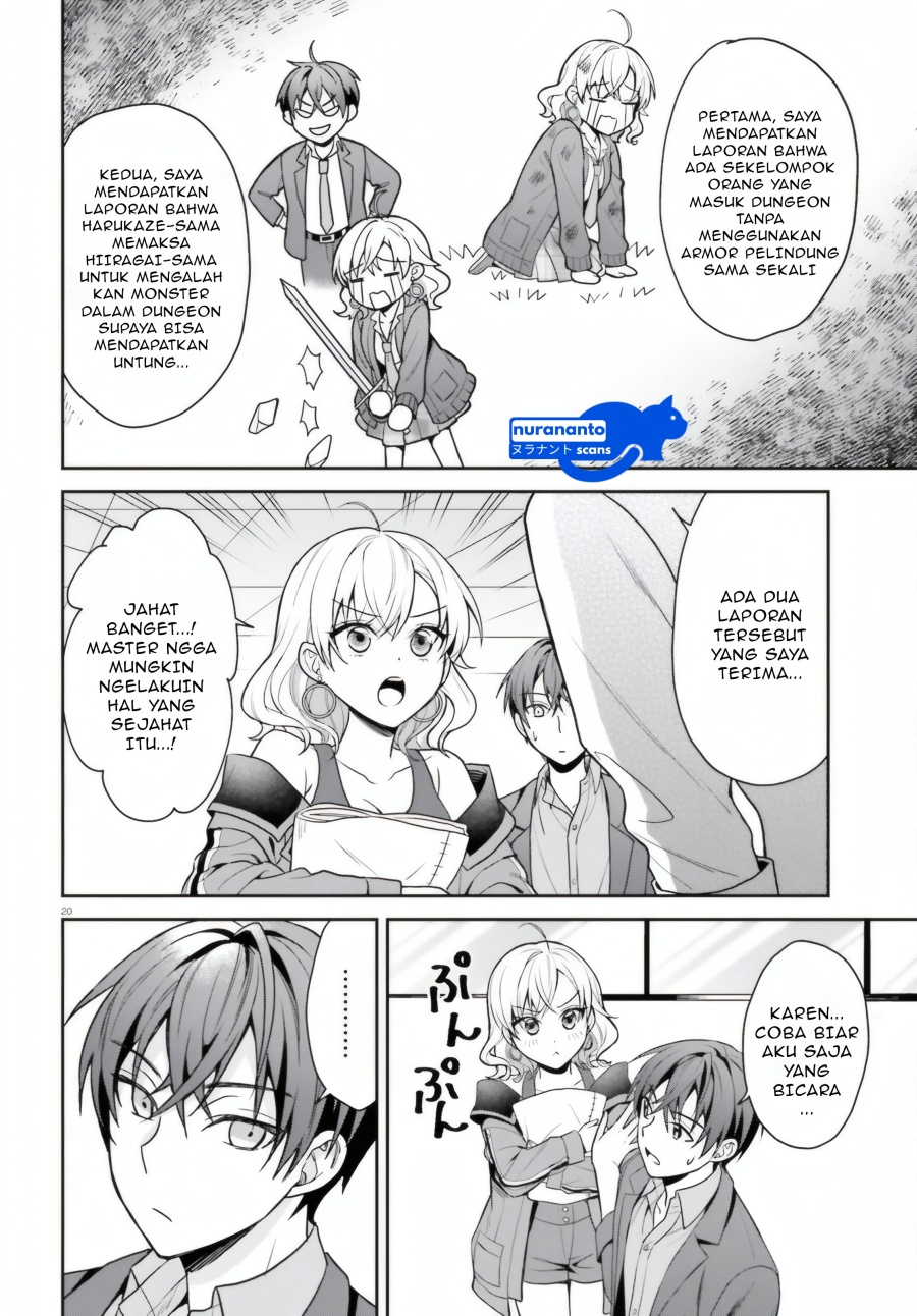 Negatte mo Nai Tsuihou Go kara no Slow Life? Intai Shita Hazu ga Nariyuki de Bishoujo Gal no Shishou ni Nattara Naze ka Mechakucha Natsukareta chapter 4