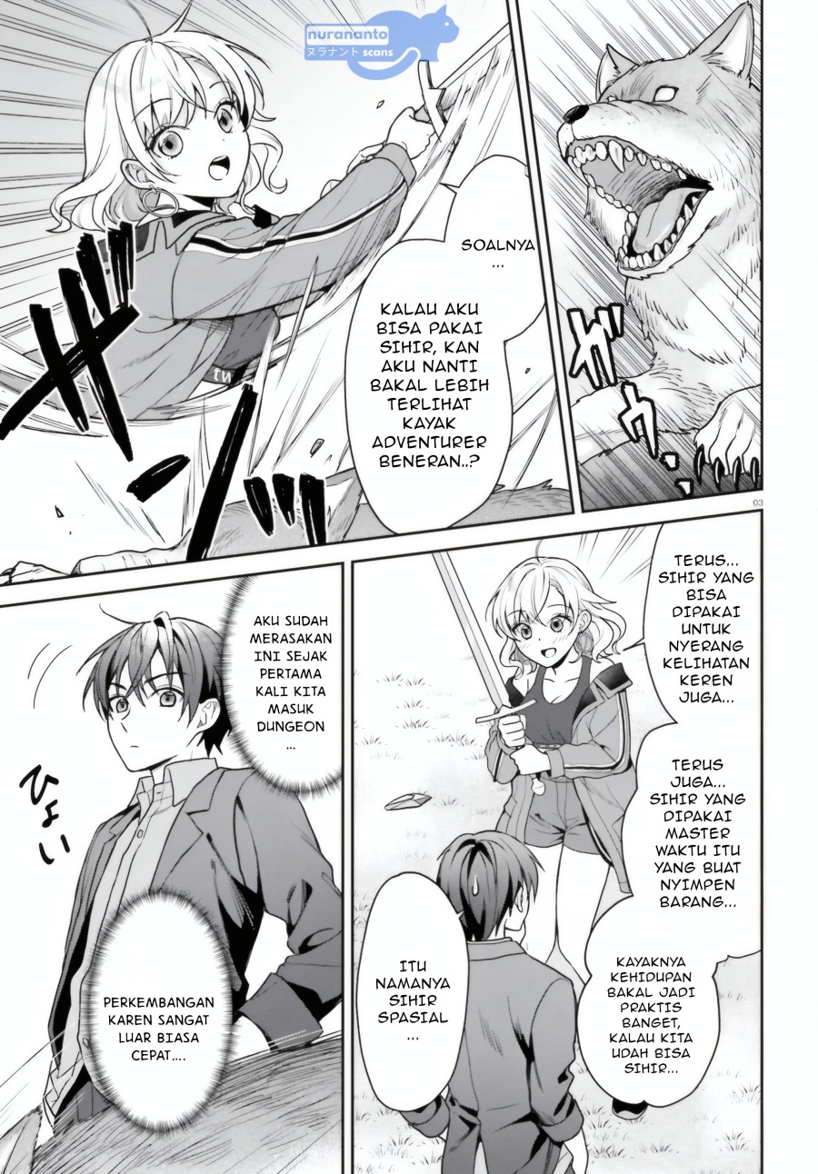 Negatte mo Nai Tsuihou Go kara no Slow Life? Intai Shita Hazu ga Nariyuki de Bishoujo Gal no Shishou ni Nattara Naze ka Mechakucha Natsukareta chapter 5
