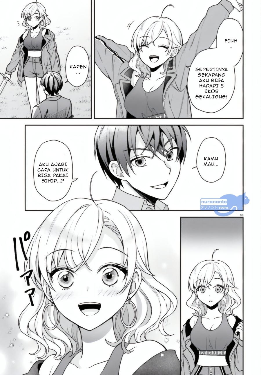 Negatte mo Nai Tsuihou Go kara no Slow Life? Intai Shita Hazu ga Nariyuki de Bishoujo Gal no Shishou ni Nattara Naze ka Mechakucha Natsukareta chapter 5
