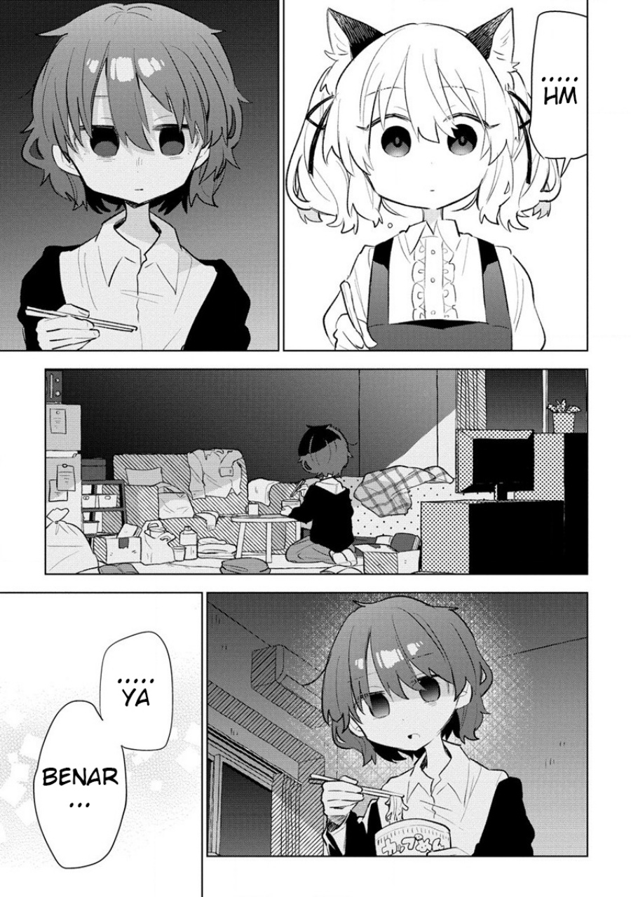 Nekomimi Shoujo wa Mori de Slow Life wo Okuritai: Mofumofu wa Shomou Shimashita ga, Seijo to ka Ouji-sama to ka wa Chuumongai desu Chapter 02.2 Bahasa Indonesia