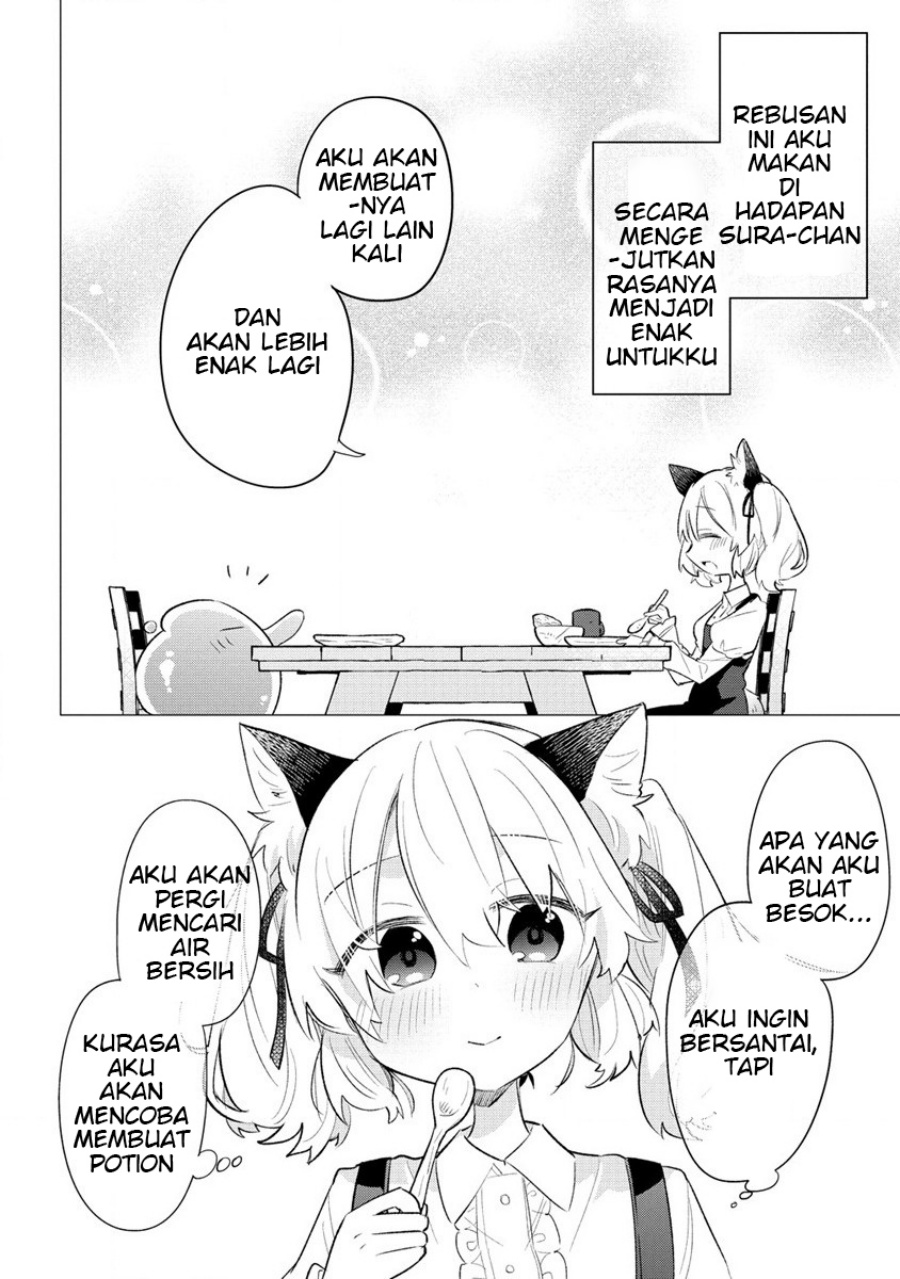 Nekomimi Shoujo wa Mori de Slow Life wo Okuritai: Mofumofu wa Shomou Shimashita ga, Seijo to ka Ouji-sama to ka wa Chuumongai desu Chapter 02.2 Bahasa Indonesia
