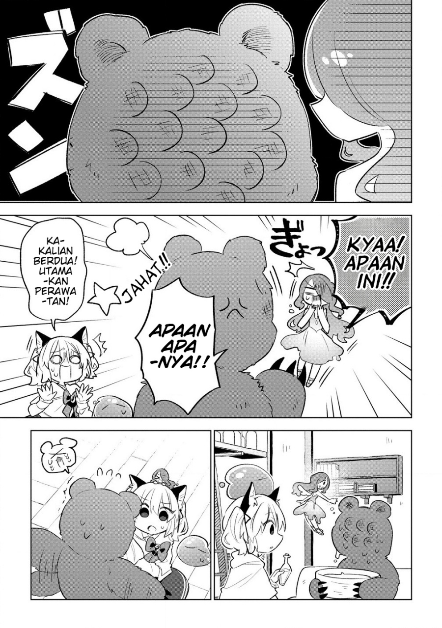 Nekomimi Shoujo wa Mori de Slow Life wo Okuritai: Mofumofu wa Shomou Shimashita ga, Seijo to ka Ouji-sama to ka wa Chuumongai desu Chapter 05.1 Bahasa Indonesia