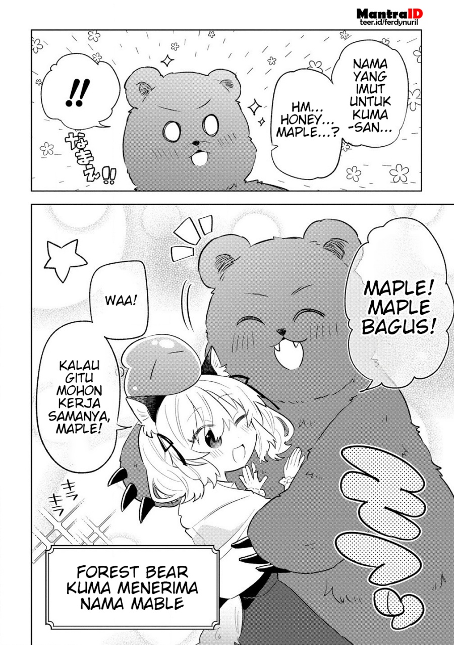 Nekomimi Shoujo wa Mori de Slow Life wo Okuritai: Mofumofu wa Shomou Shimashita ga, Seijo to ka Ouji-sama to ka wa Chuumongai desu Chapter 05.1 Bahasa Indonesia