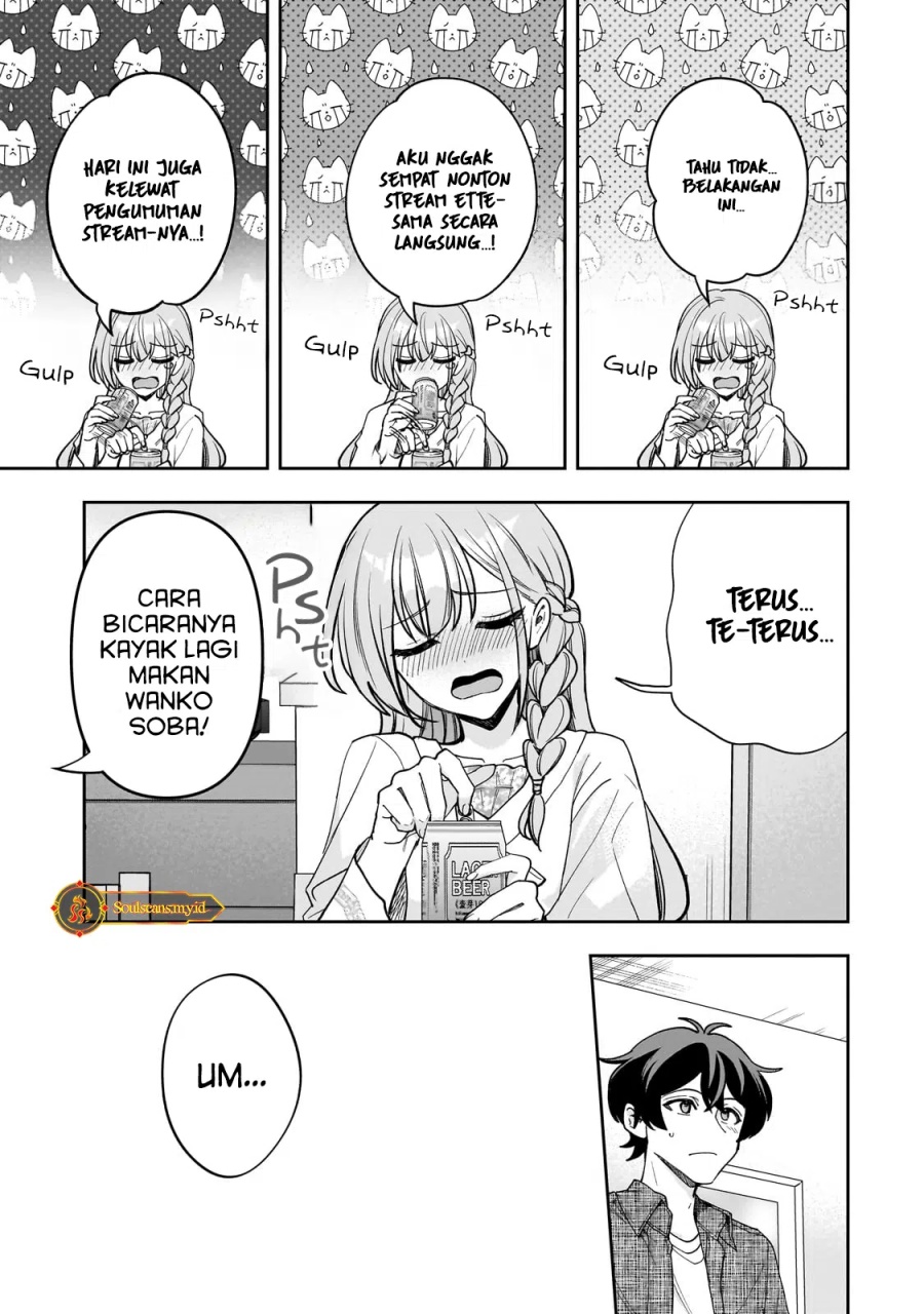 Net no Oshi to Real no Oshi ga Tonari ni Hikkoshite Kita Chapter 14 Bahasa Indonesia