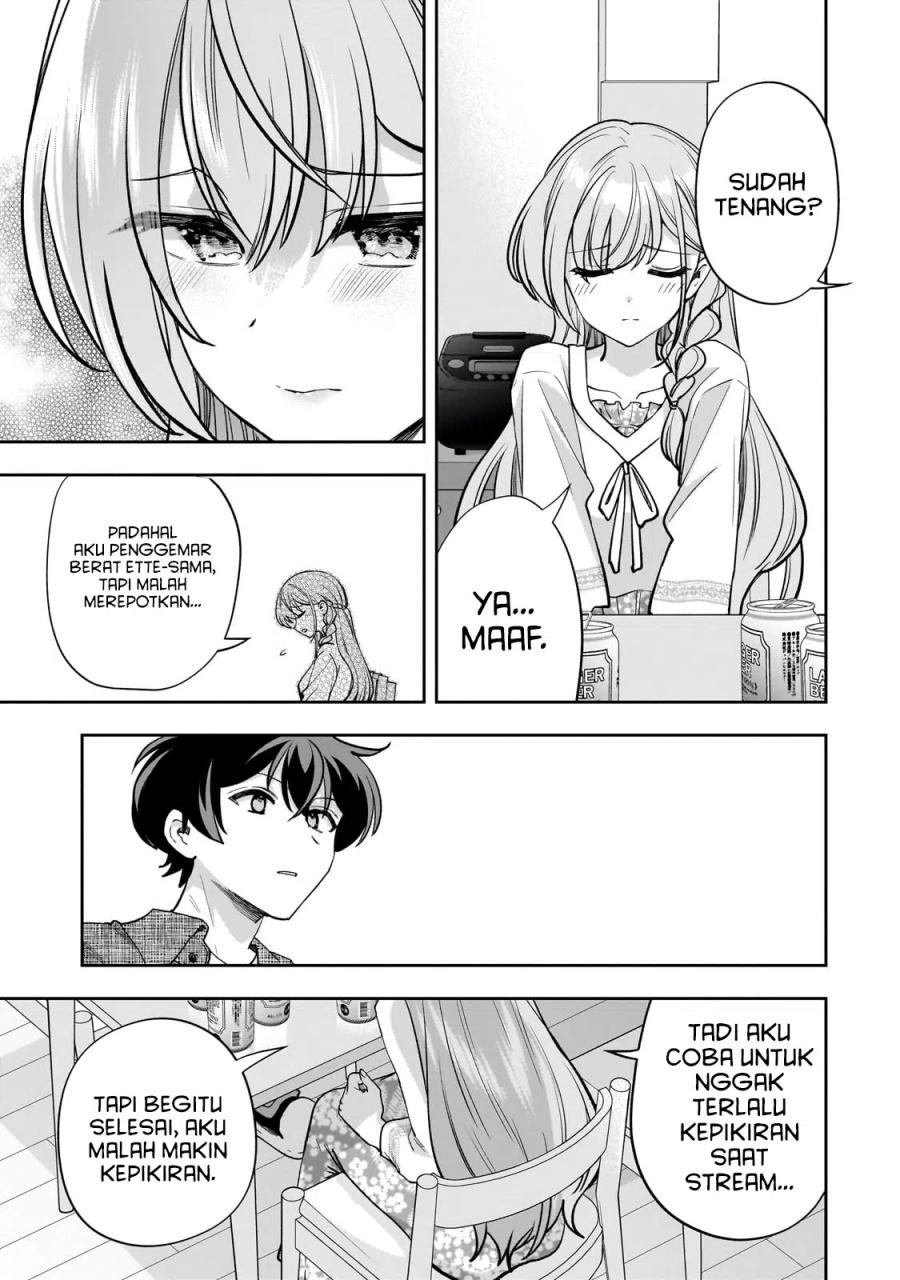 Net no Oshi to Real no Oshi ga Tonari ni Hikkoshite Kita Chapter 14 Bahasa Indonesia