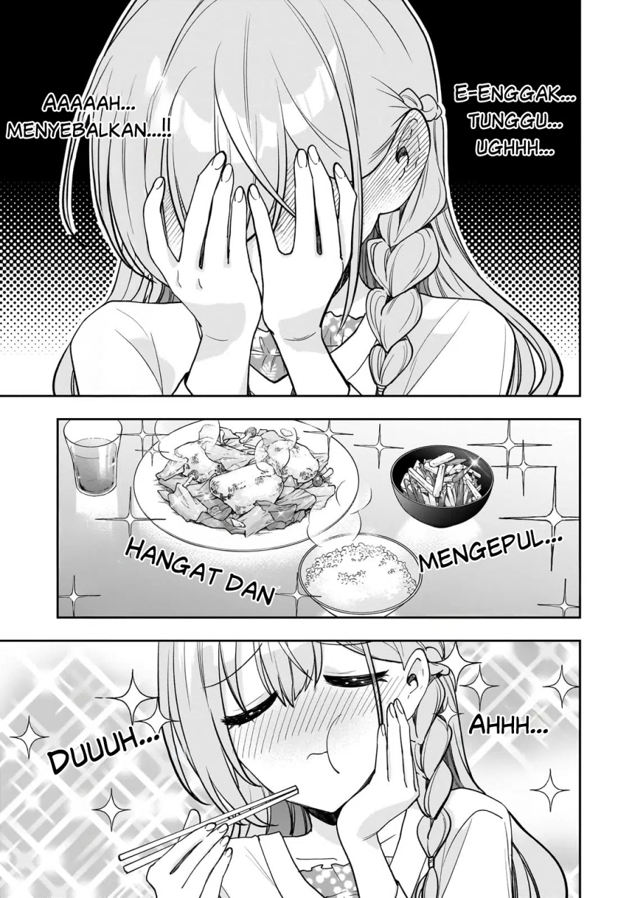 Net no Oshi to Real no Oshi ga Tonari ni Hikkoshite Kita Chapter 14 Bahasa Indonesia