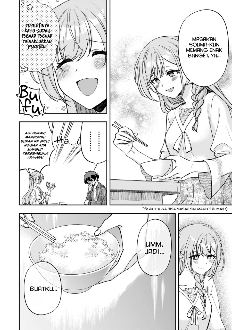 Net no Oshi to Real no Oshi ga Tonari ni Hikkoshite Kita Chapter 14 Bahasa Indonesia