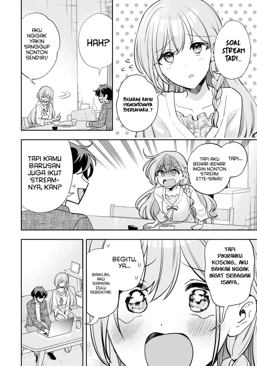 Net no Oshi to Real no Oshi ga Tonari ni Hikkoshite Kita Chapter 14 Bahasa Indonesia