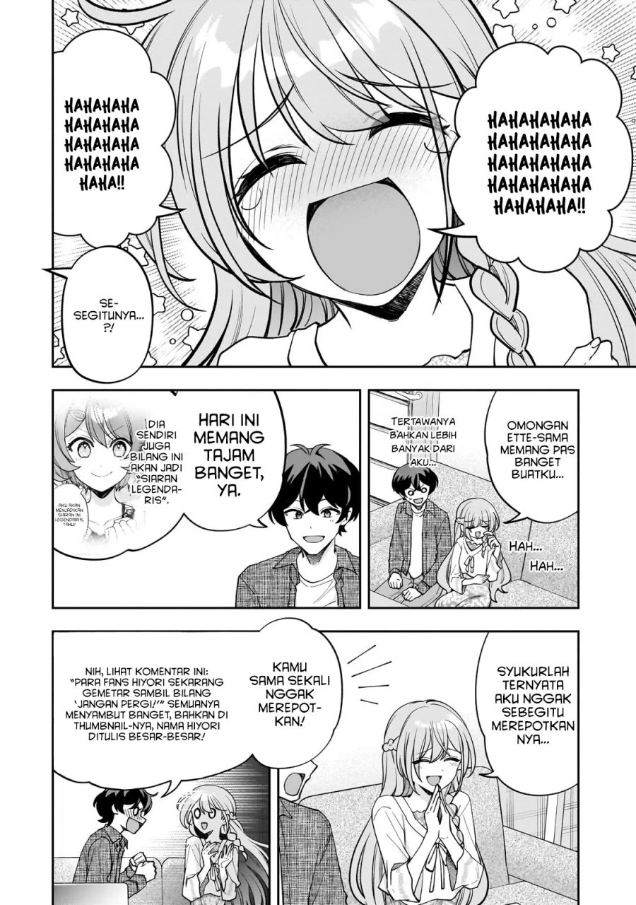 Net no Oshi to Real no Oshi ga Tonari ni Hikkoshite Kita Chapter 14 Bahasa Indonesia