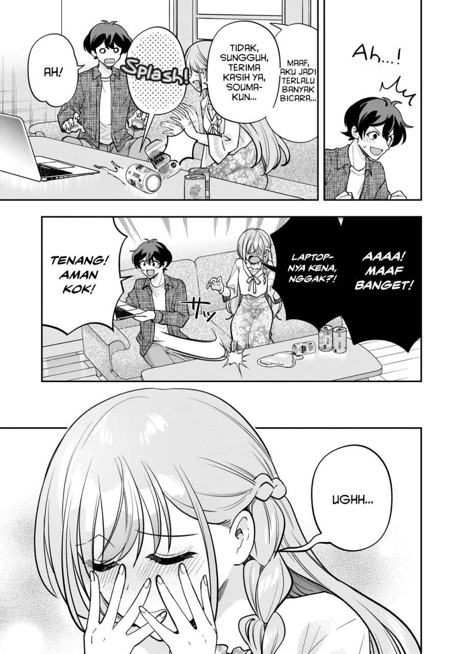 Net no Oshi to Real no Oshi ga Tonari ni Hikkoshite Kita Chapter 14 Bahasa Indonesia