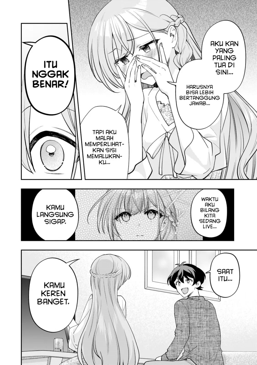 Net no Oshi to Real no Oshi ga Tonari ni Hikkoshite Kita Chapter 14 Bahasa Indonesia