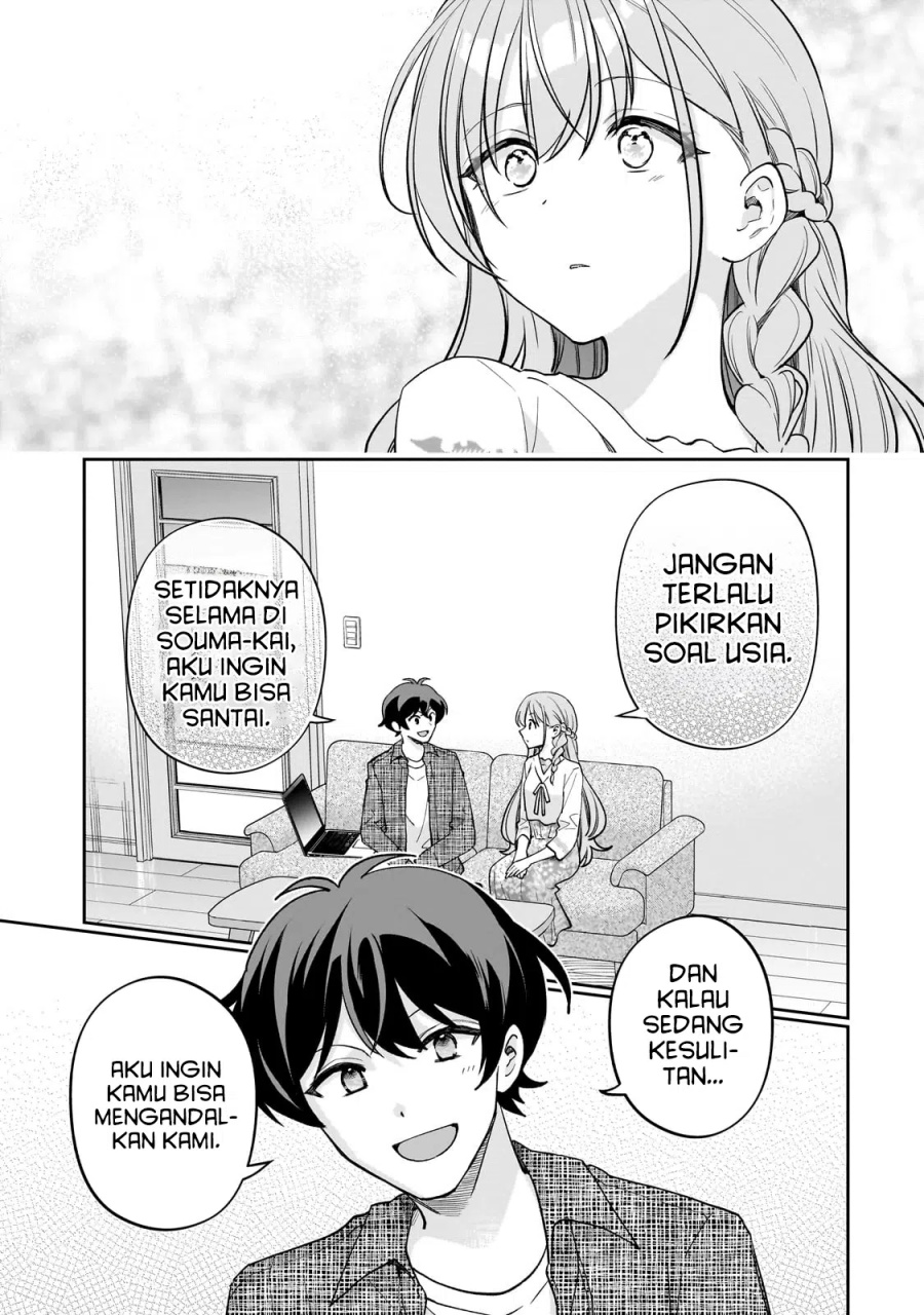 Net no Oshi to Real no Oshi ga Tonari ni Hikkoshite Kita Chapter 14 Bahasa Indonesia