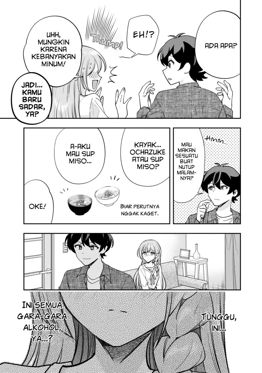 Net no Oshi to Real no Oshi ga Tonari ni Hikkoshite Kita Chapter 14 Bahasa Indonesia