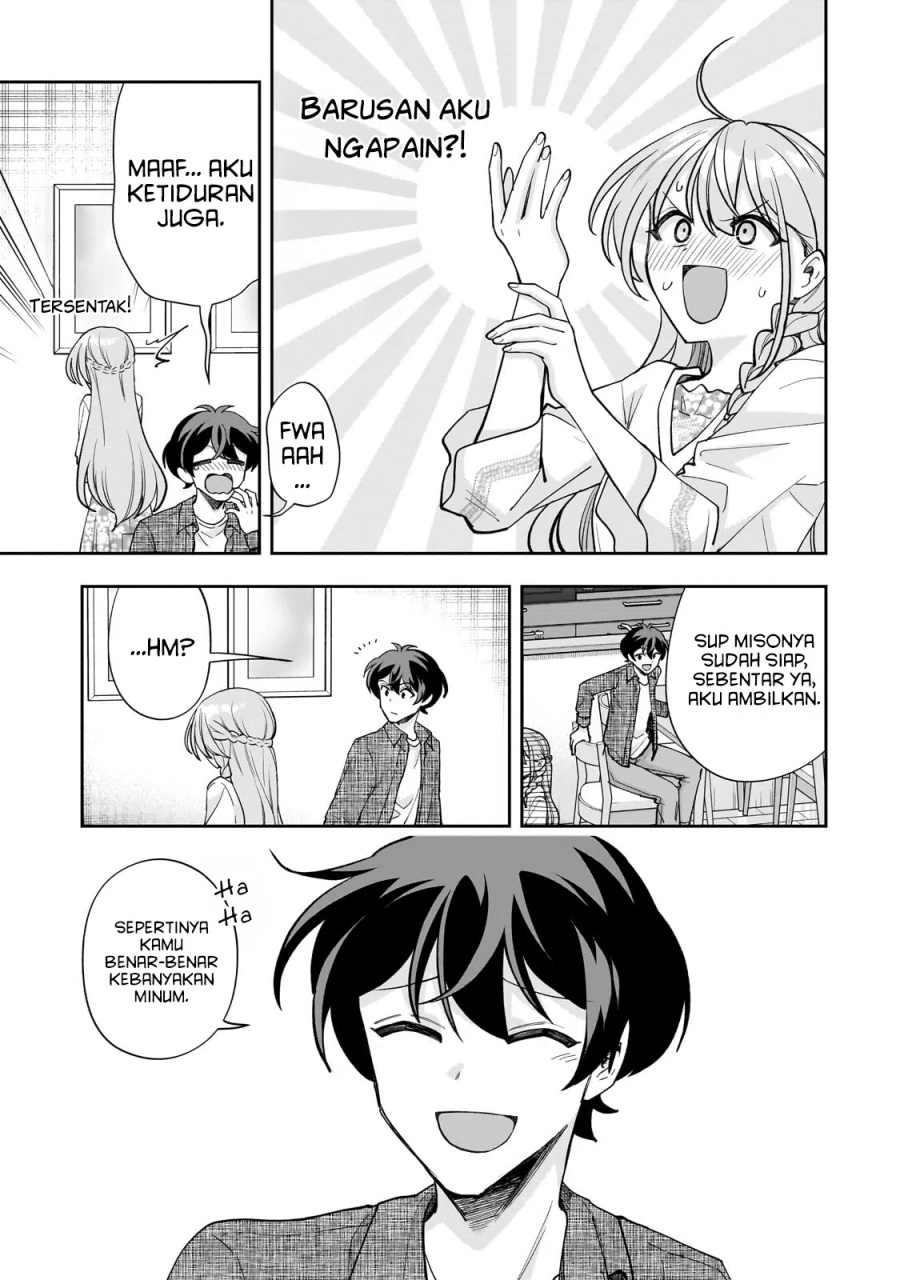 Net no Oshi to Real no Oshi ga Tonari ni Hikkoshite Kita Chapter 14 Bahasa Indonesia