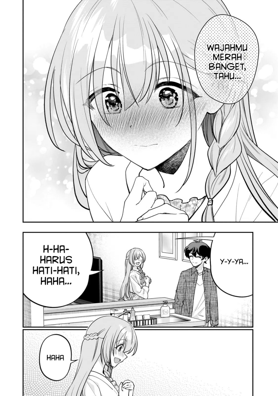 Net no Oshi to Real no Oshi ga Tonari ni Hikkoshite Kita Chapter 14 Bahasa Indonesia