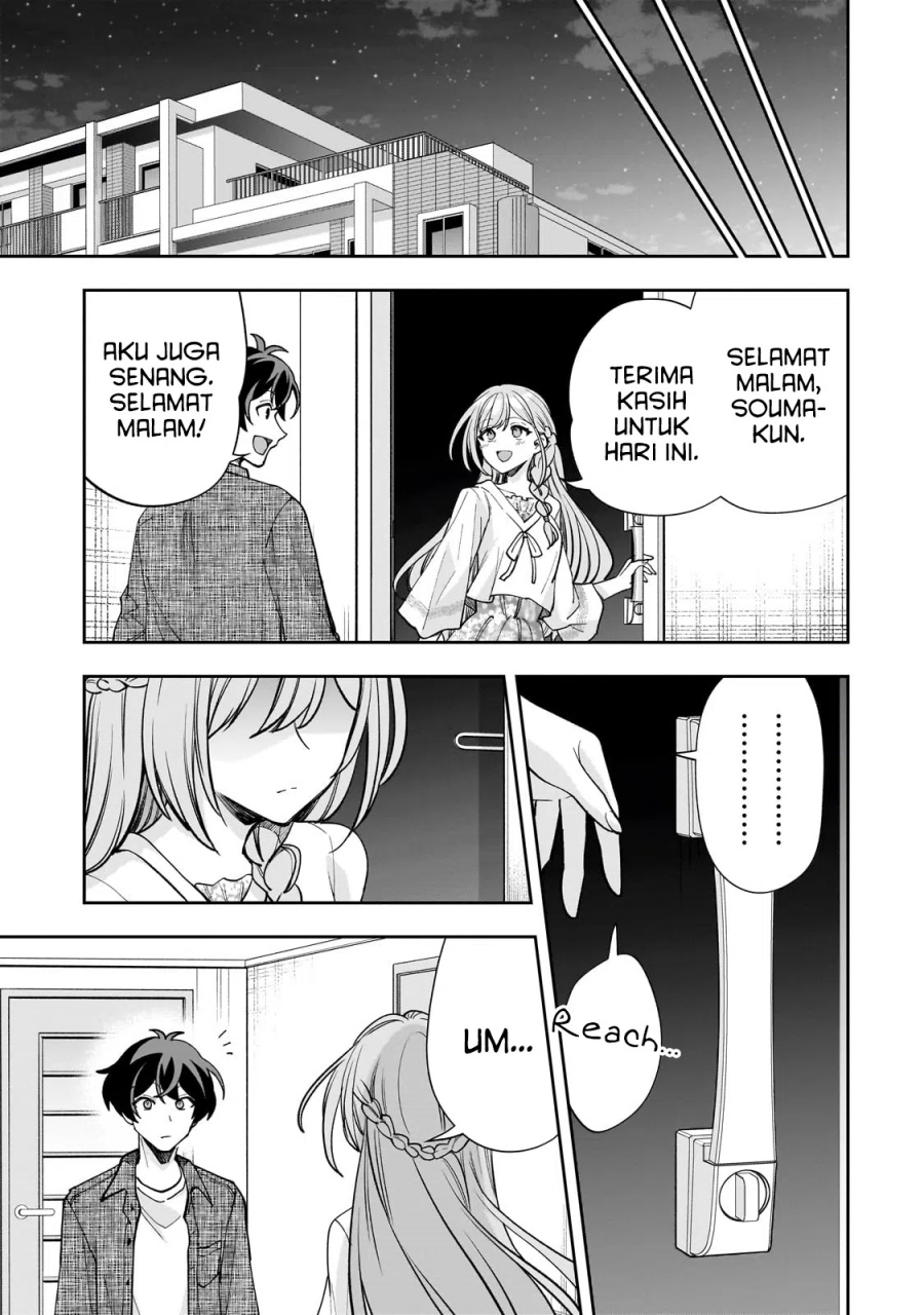 Net no Oshi to Real no Oshi ga Tonari ni Hikkoshite Kita Chapter 14 Bahasa Indonesia