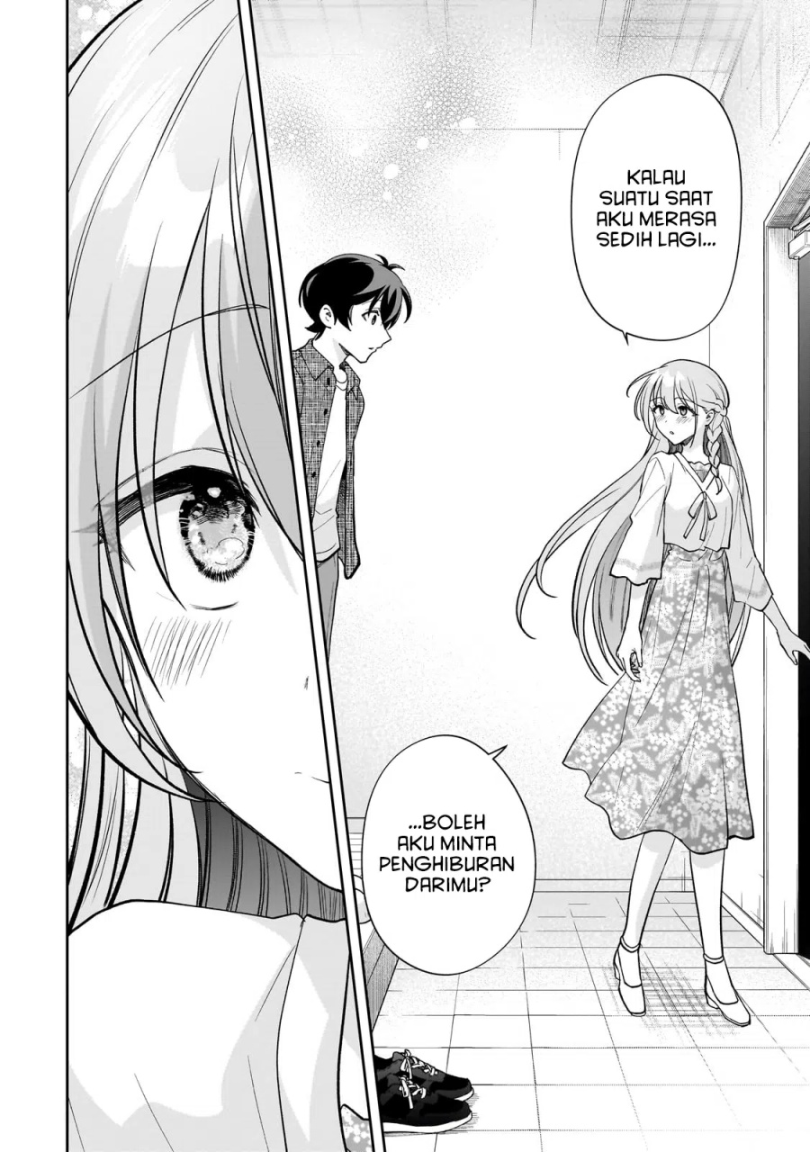 Net no Oshi to Real no Oshi ga Tonari ni Hikkoshite Kita Chapter 14 Bahasa Indonesia