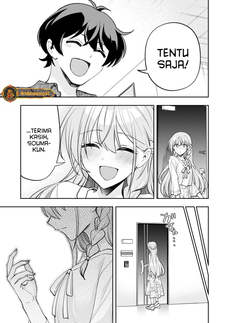 Net no Oshi to Real no Oshi ga Tonari ni Hikkoshite Kita Chapter 14 Bahasa Indonesia