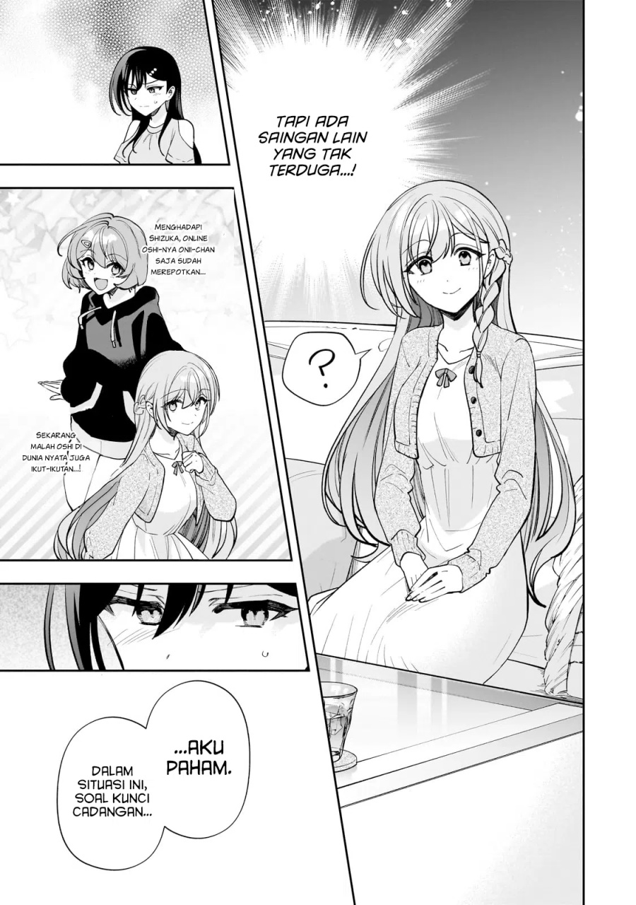 Net no Oshi to Real no Oshi ga Tonari ni Hikkoshite Kita Chapter 16 Bahasa Indonesia