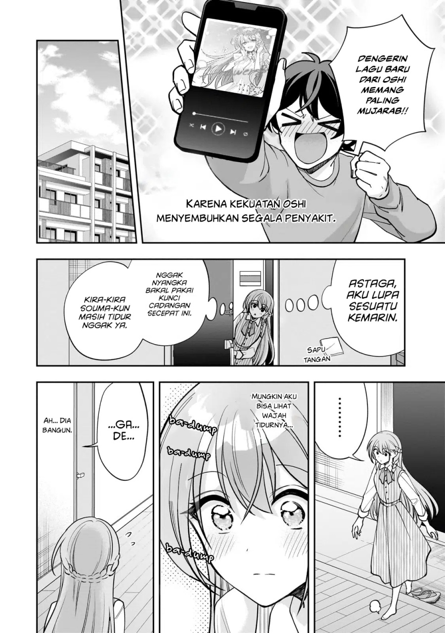 Net no Oshi to Real no Oshi ga Tonari ni Hikkoshite Kita Chapter 16 Bahasa Indonesia
