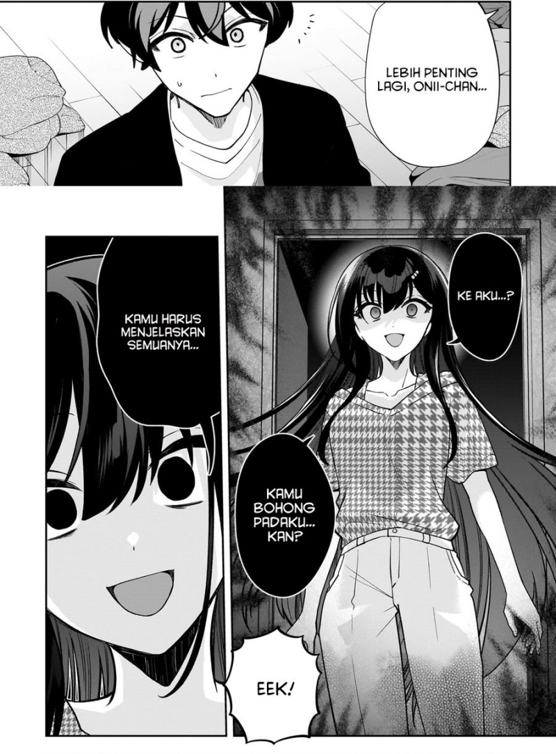 Net no Oshi to Real no Oshi ga Tonari ni Hikkoshite Kita Chapter 20 Bahasa Indonesia