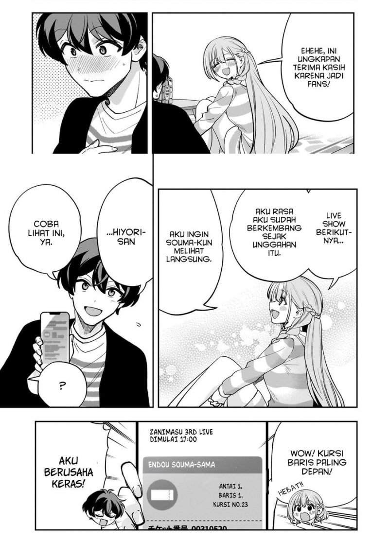 Net no Oshi to Real no Oshi ga Tonari ni Hikkoshite Kita Chapter 20 Bahasa Indonesia