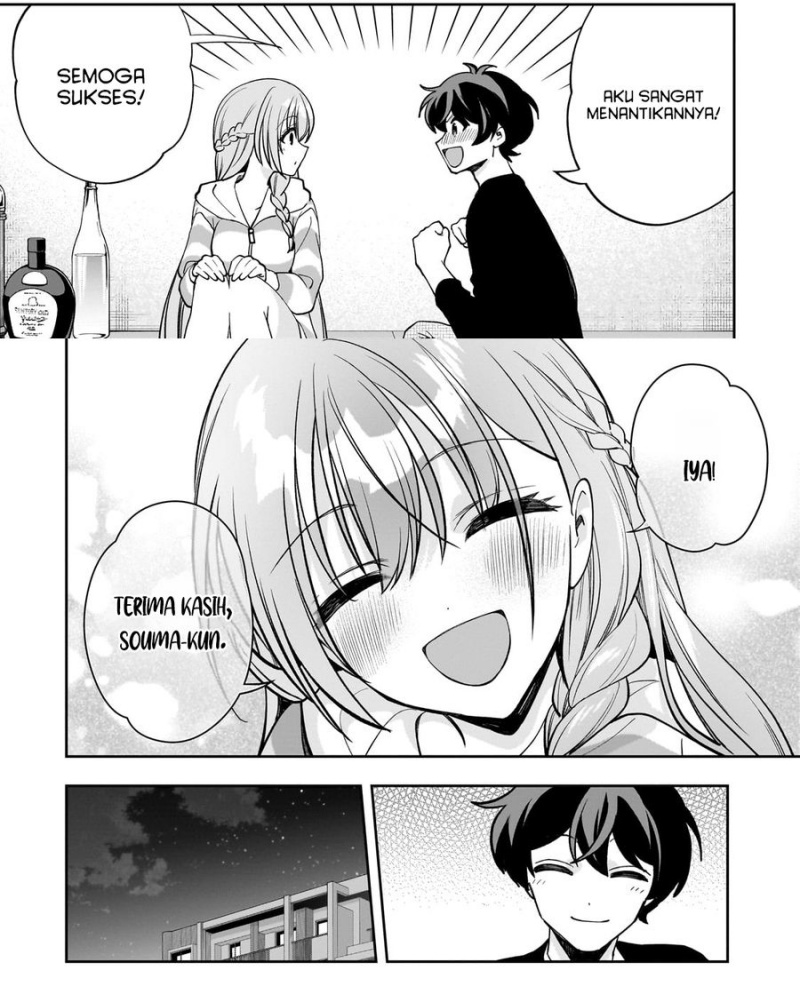 Net no Oshi to Real no Oshi ga Tonari ni Hikkoshite Kita Chapter 20 Bahasa Indonesia
