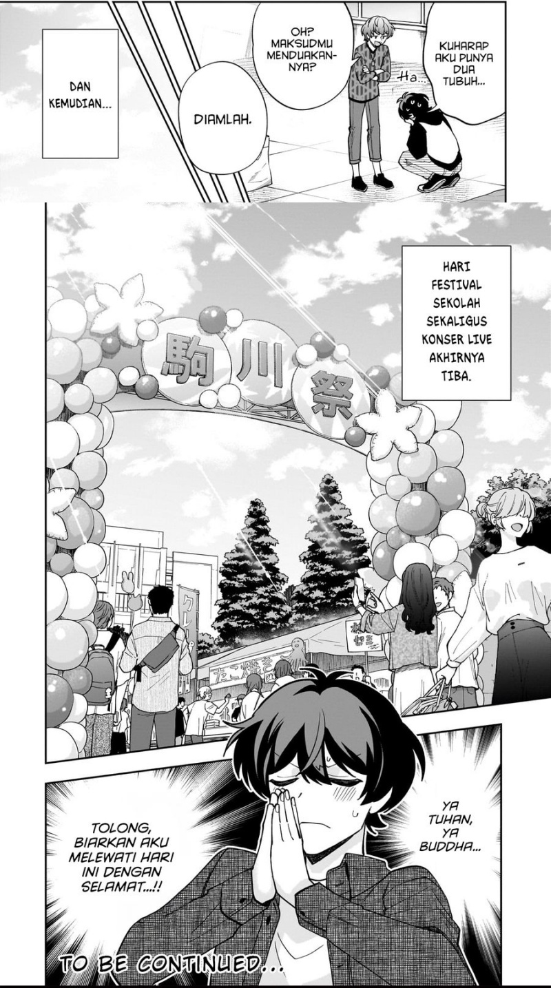 Net no Oshi to Real no Oshi ga Tonari ni Hikkoshite Kita Chapter 20 Bahasa Indonesia