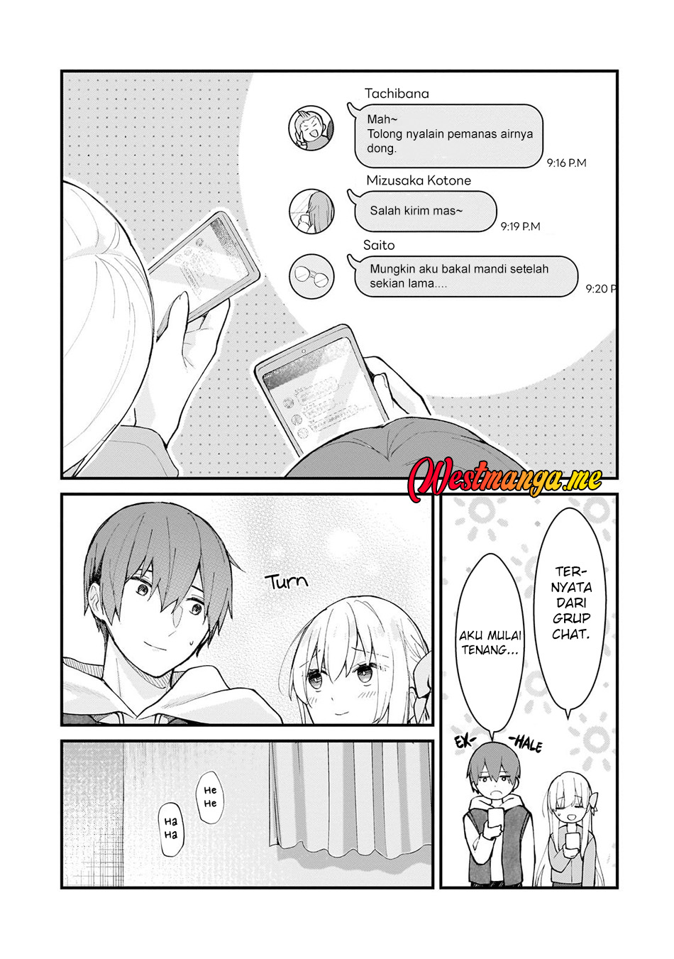 Netoge no Yome ga Ninki Idol datta Chapter 34 Bahasa Indonesia