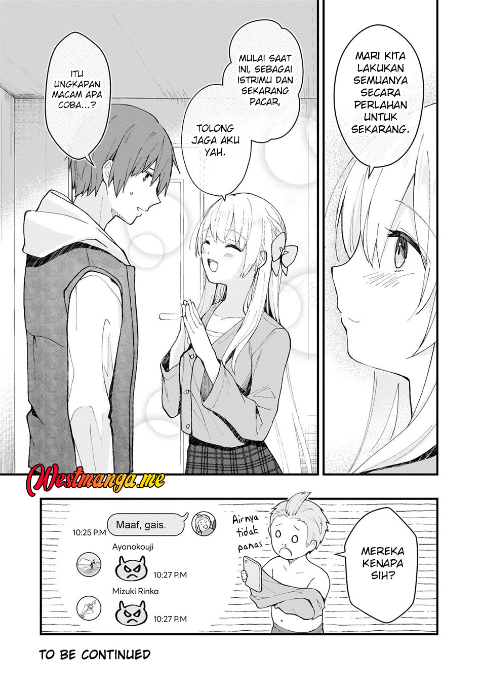 Netoge no Yome ga Ninki Idol datta Chapter 34 Bahasa Indonesia